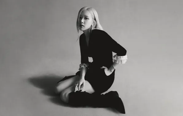 Rose, Wallpaper for desktop, kpop, blackpink, blackpink, rose, korean singer, Rosanna Pak