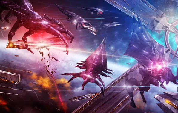 Space, war, ships, citadel, mass effect 3, Destiny Ascension, catalyst, ripers