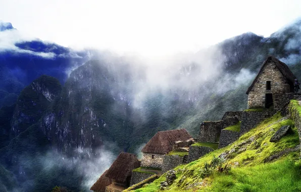 Peru, Cusco, The Door of the Sun, Machu Picchu