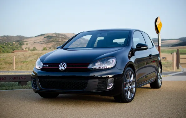 Picture volkswagen, golf, gti