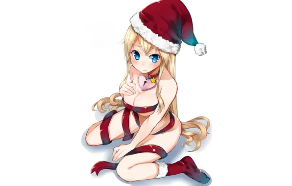 Girl, sexy, long hair, boobs, anime, blue eyes, beautiful, pretty