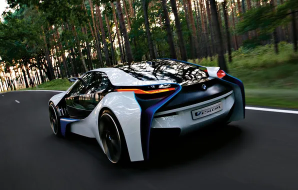 Concept, speed, BMW, the concept, Vision, 2009, EfficientDynamics