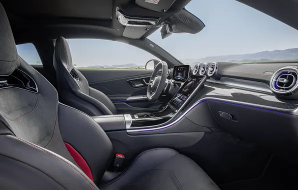 Interior, Mercedes, chairs, Mercedes, AMG, Coupe, Coupe, AMG