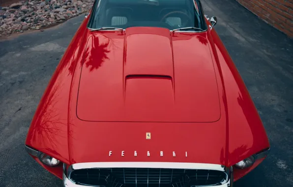 Red, Old, Ferrari