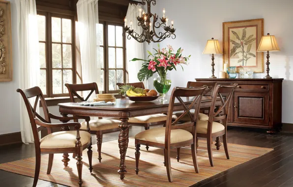 Picture design, style, room, interior, dining room