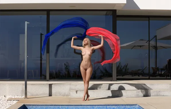 Nipples, boobs, model, dance, nude, tits, breasts, outside
