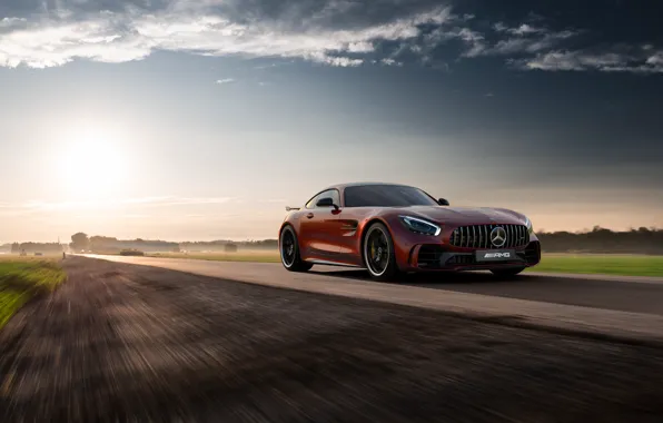 Mercedes-Benz, speed, AMG, 2018, GT R