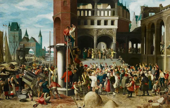Picture, mythology, Behold The Man, Monogrammist Brunswijkse