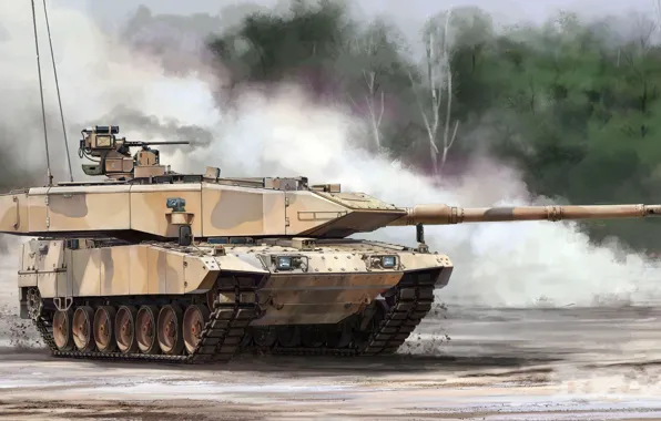 Germany, main battle tank, The Bundeswehr, Leopard 2A7, MBT