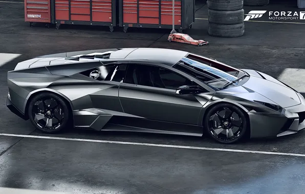 HDR, Lamborghini, Reventon, Game, FM7, UHD, Forza Motorsport 7, Xbox One X