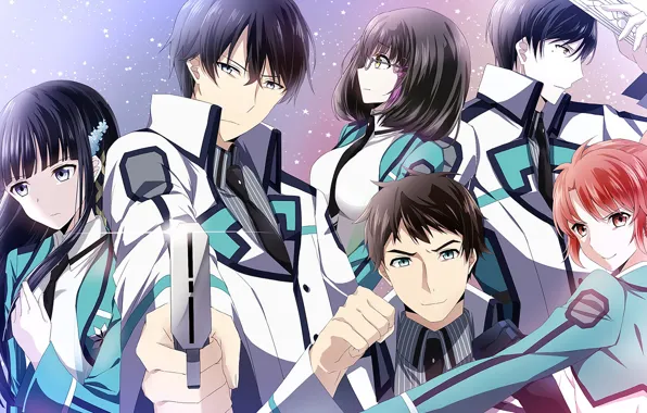 Picture Unlucky student in the school of magic, Mahou giving Koukou no Rettousei, characters, anime