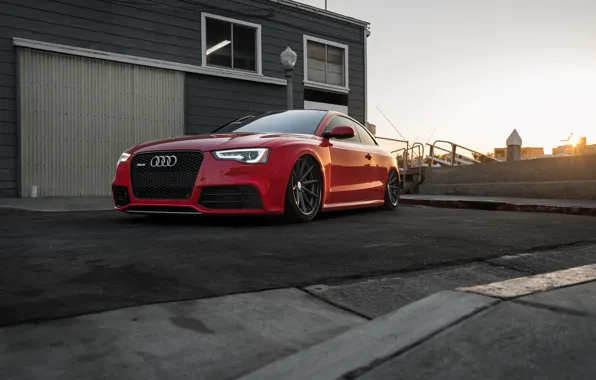 Picture Audi, RS5, Vossen, Wheels, The dealership, Boden