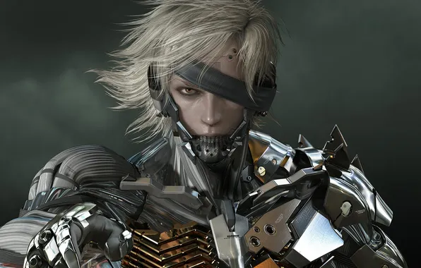 Picture metal gear solid, games, raiden, rising