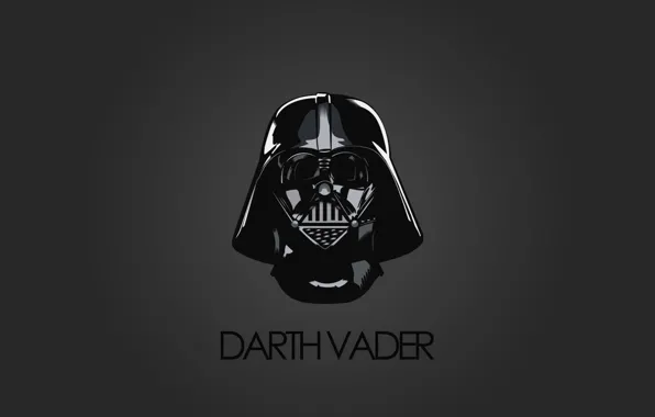 Picture star wars, darth vader, minimalism, dms