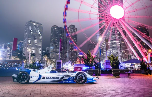 2018, Formula E, Electric Race Car, BMW iFE.18