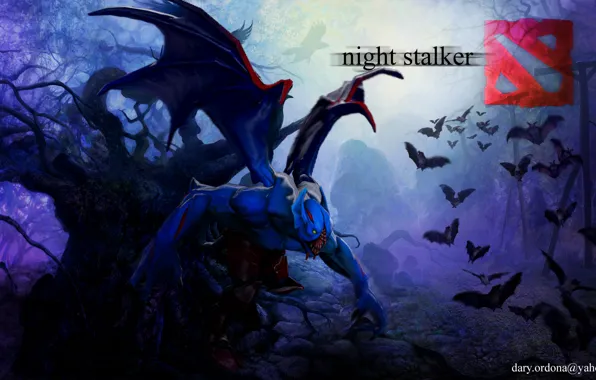 Stalker, night, Dota2, balanar