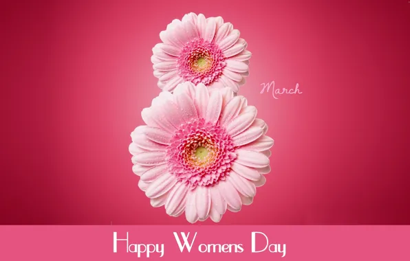 FLOWERS, MOOD, PINK, DAY, WOMEN's, March 8th, international