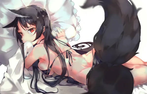 Picture tail, anime, girl, art