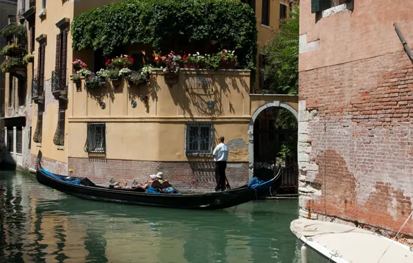 Picture the city, photo, street, home, Italy, Venice, channel