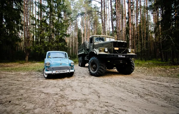 Ussr, Latinic, kraz, moskvich, kraz 255