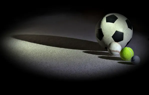 Picture background, sport, balls