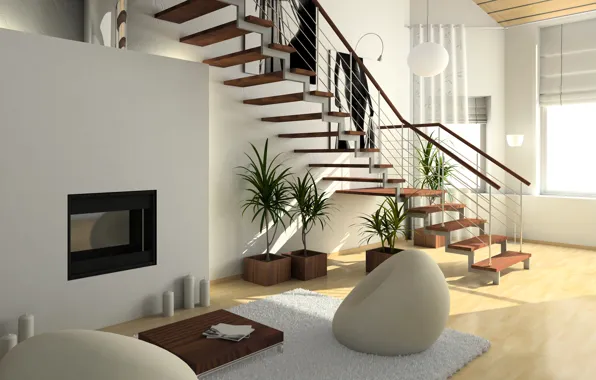 Picture villa, luxury, living space