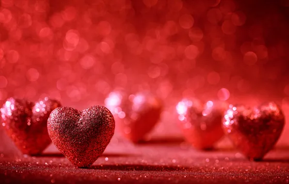Love, hearts, valentine's day