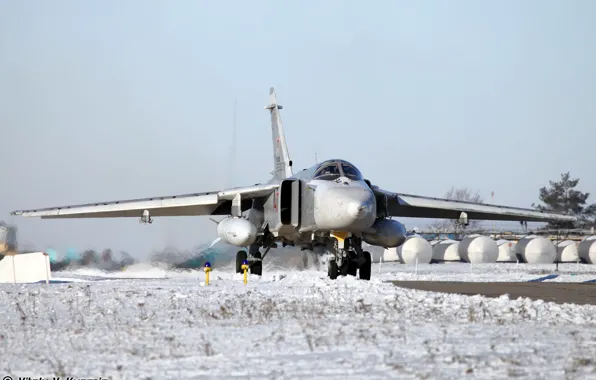 Su-24, bomber, the Russian air force, Sukhoi