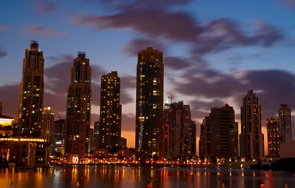 Picture landscape, the city, Dubai
