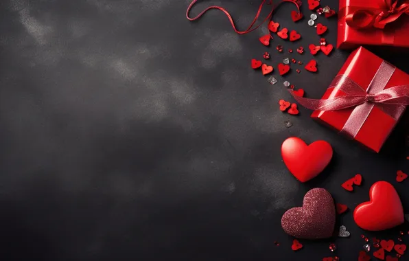 Love, gift, romance, heart, love, Valentine's day, romantic, hearts