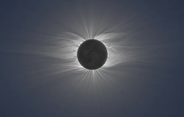 A total solar Eclipse; photo Miroslav Druckmuller, Total Solar Eclipse, Peter Aniol, Vojtech Rusin
