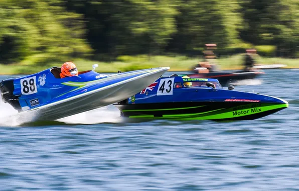 Speed, boats, race