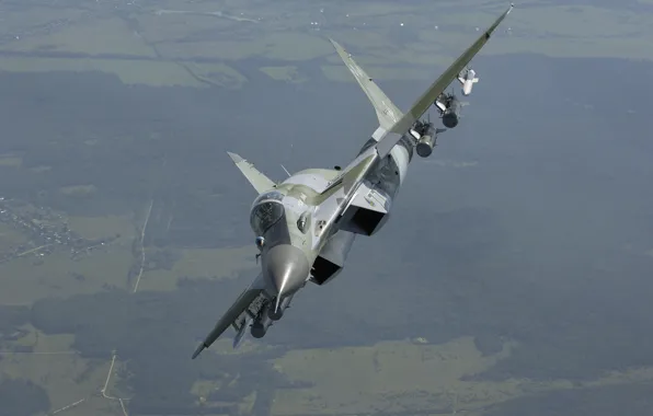 Flight, fighter, the area, turn, The Russian air force, multifunction, The MiG-29SMT, MiG-29SМТ