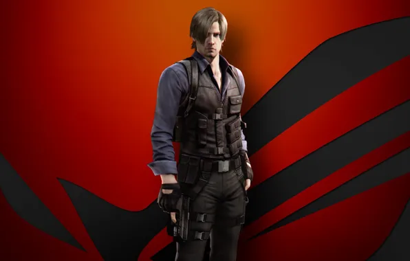 Gun, pistol, game, weapon, Resident Evil, man, Rogue, american
