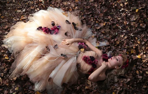 Girl, pose, Marie Joshepine