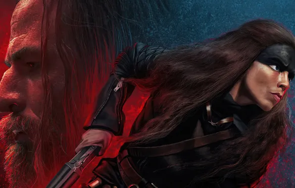 Fiction, art, Chris Hemsworth, Chris Hemsworth, Furiosa, Anya Taylor-Joy, Anya Taylor-Joy, Furiosa: A Mad Max …