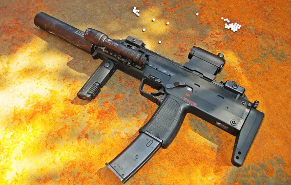 Picture weapons, background, the gun, Heckler &ampamp; Koch, MP7A1 TM