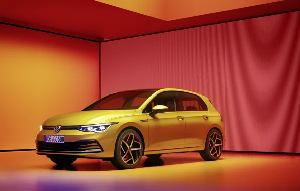 Volkswagen, hatchback, Golf, hatchback, R-Line, 2020