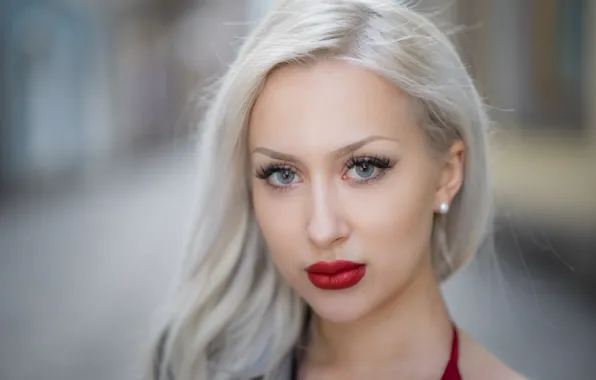 Picture look, face, model, hair, lipstick, lips, Adrijana