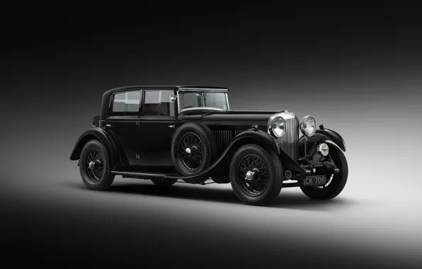 Picture Bentley, Bentley, 1930, Bentley Mulsanne, Black and white, Luxury car, Luxury car