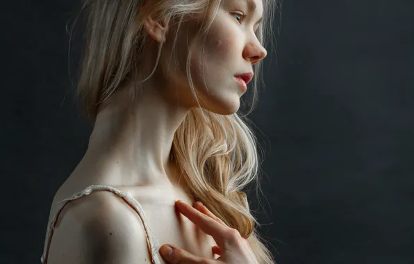 Girl, profile, Michael Shestakov