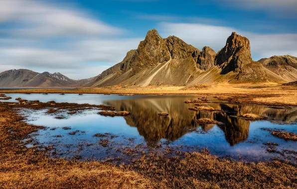 Summer, mountains, nature