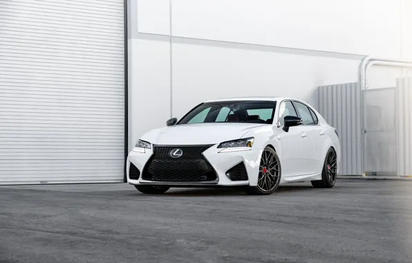 Picture Lexus, Japan, White, Sight, GSF