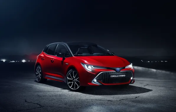 Toyota, hatchback, Hybrid, 2018, Corolla