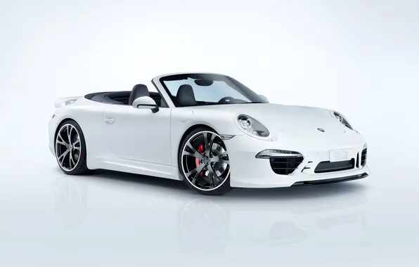 Picture background, 911, Porsche, convertible, 2012, Porsche, Carrera, TechArt