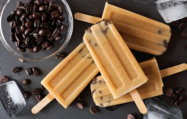 Ice, dessert, Ice cream, sorbet, coffee ice cream
