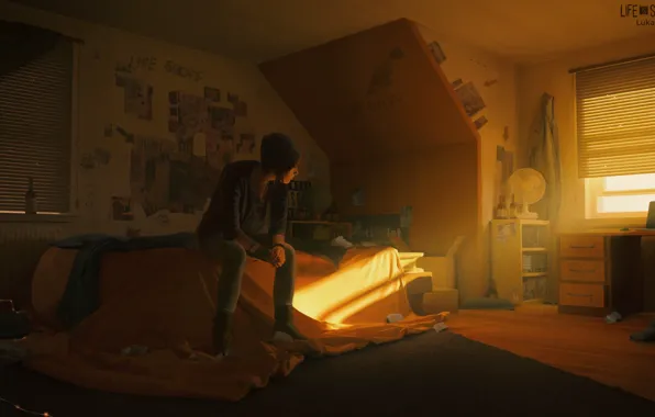 Girl, room, the game, Room, Chloe, Life is strange