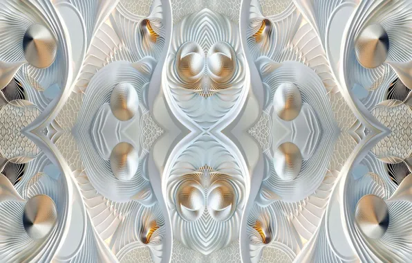 Art, fractal, illustration, cinetic