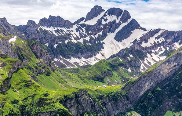 Picture mountains, Switzerland, Alps