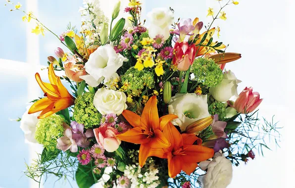 Picture flowers, bouquet